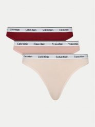 Calvin Klein Underwear Komplet stringów 000QD5209E Kolorowy. Majtki damskie Calvin Klein Underwear, z bawełny. Za 139.99 zł.