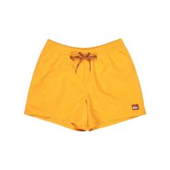 Szorty kąpielowe dla Mężczyzn EVERYDAY SOLID VOLLEY 15" Żółty. Żółte kąpielówki męskie Quiksilver, bez wzorów, z poliesteru, sportowe. Za 129.99 zł.