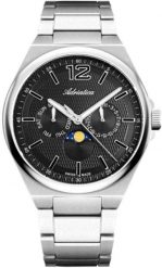 Zegarek męski Adriatica A8346.4154QF srebrny. Szare zegarki męskie Adriatica, bez wzorów, srebrne. Za 1,290.00 zł.