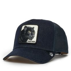 Czapka z daszkiem Goorin Bros. Niebieskie czapki damskie Goorin Bros, bez wzorów. Za 139.99 zł.