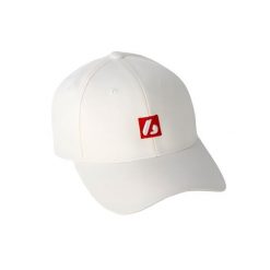 AC-002 CORE Cap - Czapka baseballowa, Biała. Białe czapki damskie BARNETT, bez wzorów, z bawełny, sportowe. Za 110.00 zł.
