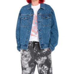 Kurtka turystyczna męska Volcom FA Tetsunori. Niebieskie kurtki męskie Volcom, m, bez wzorów, bez kaptura. Za 386.00 zł.