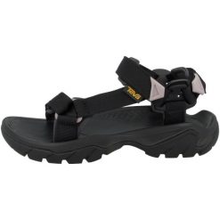 Buty do chodzenia damskie Teva Terra Fi 5 Universal. Czarne obuwie trekkingowe damskie Teva, z materiału, bez zapięcia. W wyprzedaży za 381.55 zł.