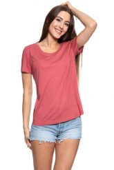 MUSTANG T SHIRT DAMSKI Alice Fabric Mix 1009451 8271. Czerwone t-shirty damskie Mustang, s, bez wzorów, bez kołnierzyka, bez ramiączek. W wyprzedaży za 39.99 zł.
