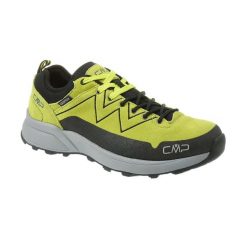 Buty trekkingowe męskie CMP Kaleepso Low Wp. Żółte buty zimowe męskie CMP, bez wzorów, bez obcasa, bez zapięcia. Za 269.99 zł.
