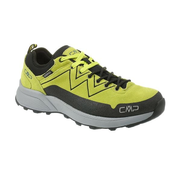 Buty trekkingowe męskie CMP Kaleepso Low Wp. Żółte buty zimowe męskie CMP, bez zapięcia. Za 269.99 zł.