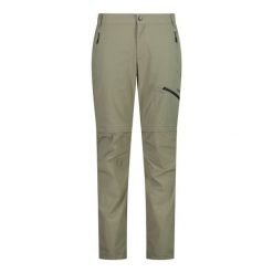 Spodnie męskie turystyczne CMP 31T5157. Brązowe spodnie materiałowe męskie CMP, bez wzorów. Za 403.50 zł.