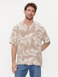 Jack & Jones Koszula Jeff 12248408 Beżowy Relaxed Fit. Brązowe koszule męskie Jack & Jones, m, bez wzorów, z wiskozy, bez kołnierzyka, bez ramiączek. Za 149.99 zł.