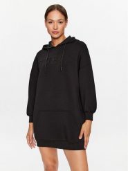 Guess Sukienka codzienna V3BQ14 K7UW2 Czarny Regular Fit. Czarne sukienki damskie Guess, na co dzień, xs, z aplikacjami, z wiskozy, bez kołnierzyka, bez ramiączek, proste. Za 259.99 zł.