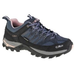 Buty CMP Rigel Low Wmn 3Q54456-53UG niebieskie. Niebieskie obuwie trekkingowe damskie z materiału, przed kostkę, bez zapięcia. Za 554.27 zł.