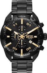 ZEGAREK MĘSKI DIESEL Spiked Chronograph DZ4644 + BOX. Zegarki męskie Diesel, bez wzorów. Za 1,299.00 zł.