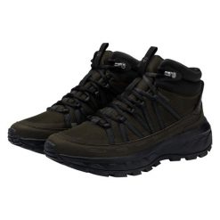 Buty trekkingowe męskie Jack Wolfskin A65576E0205. Zielone trekkingi męskie Jack Wolfskin, na zimę, z materiału, za kostkę, bez zapięcia. Za 509.99 zł.