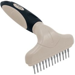 Kerbl Over Zoo Grzebień poprzeczny z obrotowymi zębami do rozczesywania i pielęgnacji sierści. Golarki i trymery KERBL. Za 27.99 zł.