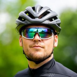 Okulary Lynx Galibier rowerowe matowy niebieski szkło dymne Kat.3. Niebieskie okulary przeciwsłoneczne damskie Lynx, prostokątne. Za 166.25 zł.