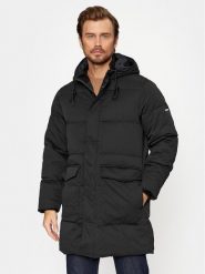 Pepe Jeans Płaszcz zimowy Brad PM402846 Czarny Regular Fit. Czarne kurtki męskie Pepe Jeans, na zimę, l, bez wzorów, z jeansu, bez kołnierzyka, bez kaptura. Za 1,289.00 zł.