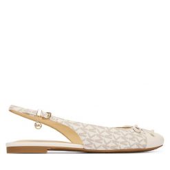 Baleriny MICHAEL Michael Kors. Białe balerinki damskie MICHAEL Michael Kors, bez wzorów, bez obcasa, bez zapięcia. Za 609.99 zł.