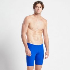 Jammery kąpielowe męskie FINIS Jammer Solid. Niebieskie kąpielówki męskie FINIS, m, bez wzorów. Za 129.99 zł.