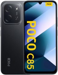 Smartfon POCO MOBILE PHONE POCO C85/8/256GB BLACK MZB0LFYEU POCO MZB0LFYEU (6932554457051). Czarne smartfony POCO. Za 544.87 zł.
