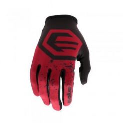 Rękawice Evolve splatter. Czarne rękawiczki damskie EVOLVE, bez wzorów, z materiału. Za 118.50 zł.