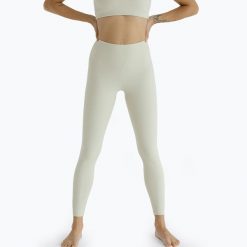 Legginsy JOYINME Unity Ribbed 7/8. Brązowe legginsy damskie Joy in me, bez wzorów. Za 329.99 zł.