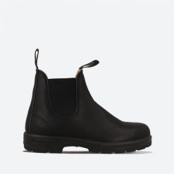Blundstone Elastic Sided Boot Lined 558-BLACK Czarne 41. Czarne obuwie sportowe damskie Blundstone, bez wzorów, bez zapięcia. Za 747.29 zł.