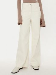 MAX&Co. Jeansy Parure 2516131031200 Écru Wide Leg. Jeansy damskie MAX&Co., bez wzorów, z bawełny. Za 389.99 zł.