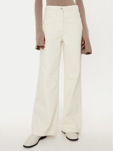 MAX&Co. Jeansy Parure 2516131031200 Écru Wide Leg. Jeansy damskie MAX&Co., bez wzorów, z bawełny. Za 559.99 zł.