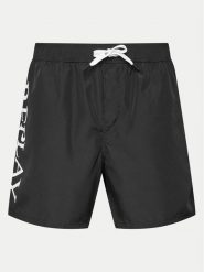 Replay Szorty kąpielowe LM1119.000.82972 Czarny Regular Fit. Czarne kąpielówki męskie Replay, m, bez wzorów, z syntetyku. Za 319.99 zł.