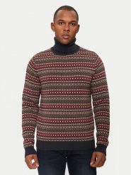 Blend Golf 20717856 Czarny Regular Fit. Czarne swetry męskie Blend, m, bez wzorów, z bawełny, bez kołnierzyka, bez ramiączek. Za 179.99 zł.