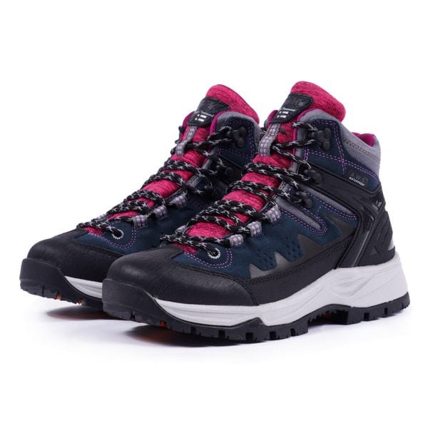 Icepeak Wynne Mid-Cut WP damskie buty trekkingowe, szary/róż, 42. Czerwone obuwie trekkingowe damskie Icepeak, bez zapięcia. W wyprzedaży za 259.00 zł.