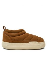 Moon Boot Botki Park Soft Suede 80D2470020 Brązowy. Brązowe botki damskie Moon Boot, bez wzorów, ze skóry, bez obcasa, na płaskiej podeszwie, bez zapięcia. Za 599.99 zł.
