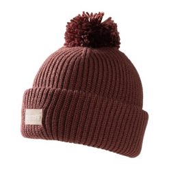 Czapka Unisex Dla Dorosłych Pompon Connora. Czerwone czapki damskie Regatta, bez wzorów, z dzianiny. Za 61.99 zł.