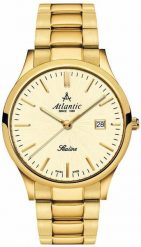 Zegarek Atlantic Męski Sealine 62346.45.31 Szafirowe szkło. Niebieskie zegarki męskie Atlantic, bez wzorów, szklane. Za 1,350.00 zł.