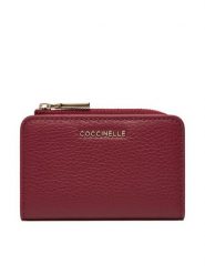 Coccinelle Portfel MW5 Metallic Soft E2 MW5 17 01 01 Bordowy. Czerwone portfele damskie Coccinelle, ze skóry. Za 399.99 zł.