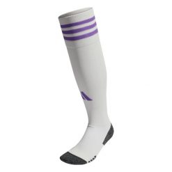 Skarpetki adidas 23. Białe skarpety męskie Adidas, bez wzorów, z materiału. Za 113.50 zł.