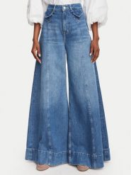BOSS Jeansy C Jane 50564408 Niebieski Wide Leg. Niebieskie jeansy damskie Boss, bez wzorów, z bawełny. Za 764.99 zł.