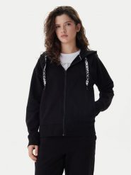 DKNY Sport Bluza DP5J9510 Czarny Relaxed Fit. Czarne bluzy damskie DKNY Sport, m, bez wzorów, z bawełny, sportowe, bez ramiączek, bez kaptura. Za 309.99 zł.