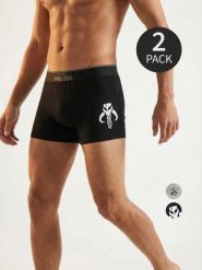 Bawełniane bokserki Classic 2 pack Star Wars - wielobarwny. Bokserki męskie Sinsay, bez wzorów, z bawełny. Za 29.99 zł.