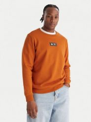 Kappa Bluza Authentic Nymphe 321Y1MW Beżowy Comfort Fit. Brązowe bluzy męskie Kappa, l, bez wzorów, z bawełny, bez ramiączek, bez kaptura. Za 279.99 zł.