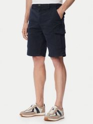 Guess Szorty materiałowe M6GDVA W1703 Granatowy Regular Fit. Niebieskie szorty męskie Guess, z aplikacjami, z bawełny. Za 434.99 zł.