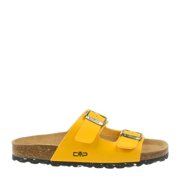 Klapki damskie CMP ECO THALITHA. Czarne klapki damskie CMP, bez wzorów, sportowe, bez obcasa, bez zapięcia. W wyprzedaży za 107.99 zł.