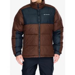 Kurtka ocieplana Columbia Pike Lake II Jacket. Brązowe buty zimowe męskie Scarpa, bez wzorów, bez obcasa, bez zapięcia. Za 503.99 zł.