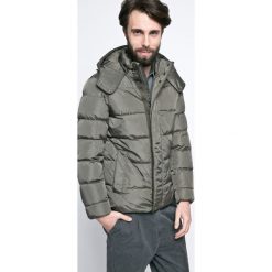 Geox - Kurtka. Zielone kurtki męskie Geox, m, bez wzorów, z materiału, z kapturem. W wyprzedaży za 499.90 zł.