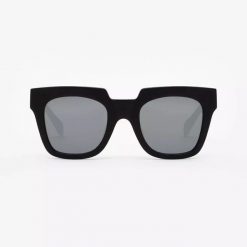 OKULARY HAWKERS X PAULA ECHEVARRIA BLACK MATTE CHROME MONDAINE. Czarne okulary przeciwsłoneczne damskie hawkers. Za 99.99 zł.