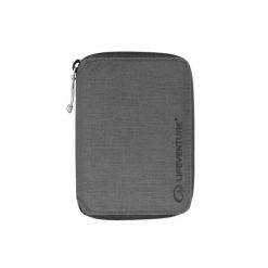 Portfel Lifeventure Recycled RFiD Mini Travel Wallet - grey. Szare portfele męskie Lifeventure, bez wzorów. Za 141.28 zł.