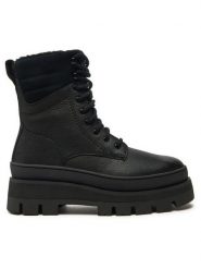 Clarks Botki Orianna 2 Hike 26178880 Czarny. Czarne botki damskie Clarks, bez wzorów, ze skóry, bez obcasa, na płaskiej podeszwie, bez zapięcia. Za 729.99 zł.