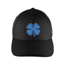 Czapka golfowa Black Clover Premium 106. Czarne czapki damskie BLACK CLOVER, bez wzorów, z materiału, eleganckie. Za 300.00 zł.