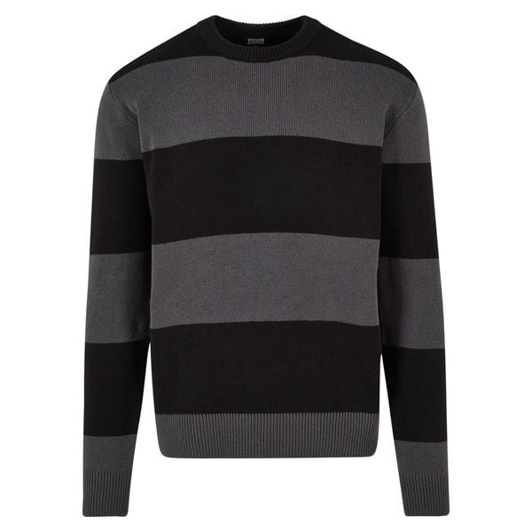 Sweter oversize Urban Classics. Czarne swetry męskie Urban Classics, m, bez wzorów, bez kołnierzyka, bez ramiączek. Za 275.00 zł.