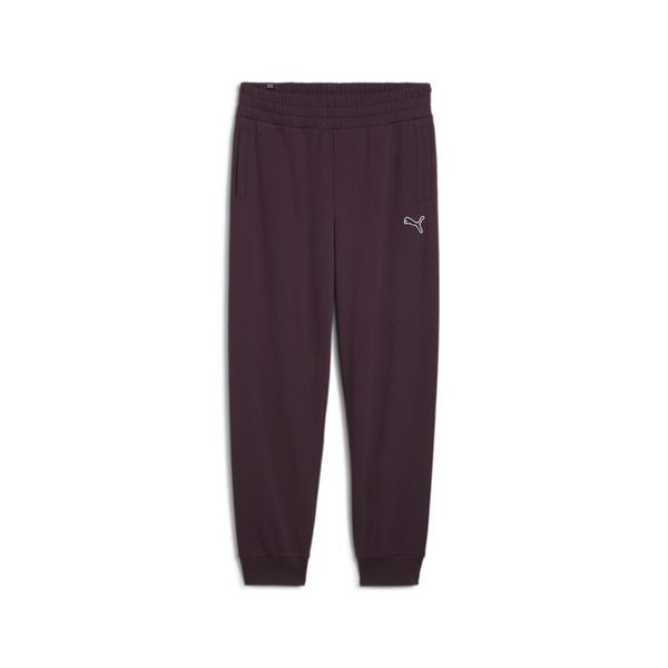 Damskie spodnie dresowe Better Essentials PUMA Midnight Plum Purple. Fioletowe spodnie dresowe damskie Puma, bez wzorów, z dresówki, sportowe, na fitness i siłownię. Za 146.99 zł.