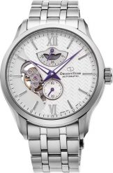 Zegarek Orient Star Zegarek Męski Orient Star Contemporary Layered Skeleton RE-AV0B01S00B + BOX NoSize. Zegarki męskie Orient Star, bez wzorów. Za 3,498.30 zł.